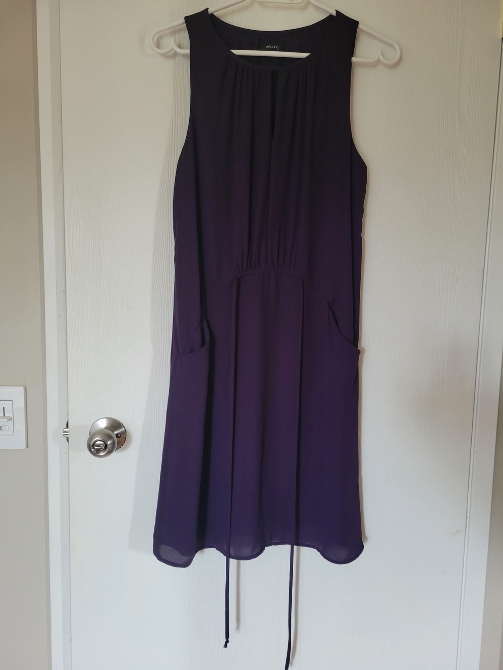 RW&CO Sleeveless Midi Dress